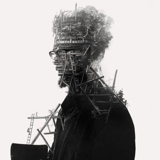 Drawing of the artist Greg Ruth.