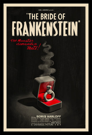 The Bride of Frankenstein by Akiko Stehrenberger