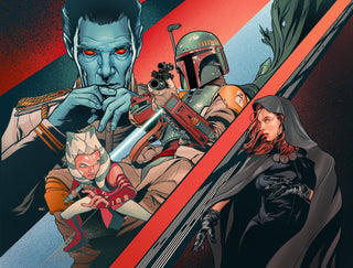 Star Wars illustration by Martin Ansin