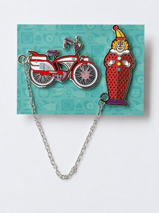Pee-wee's Bike Enamel Pin-Deluxe Edition-Tom Whalen