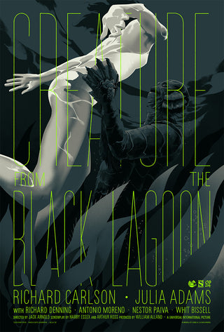 The Creature From the Black Lagoon by Matt Taylor Pearlescent Variant