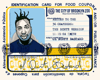 Illustration of the Ol' Dirty Bastard by Tyler Stout.