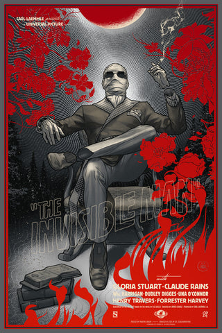 The Invisible Man by Martin Ansin Silver Foil Variant