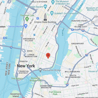 A map of New York City's Lower East Side.